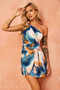 Ocean Shine Mini Dress - Blue Multi | Sage and Paige AUS.