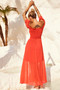 Perfect Storm Maxi Dress - Red | Sage and Paige AUS.