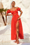 Perfect Storm Maxi Dress - Red | Sage and Paige AUS.