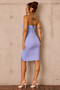 There Goes My Heart Midi Dress - Blue
