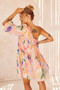 In Our Dreams Mini Dress - Nude Multi | Sage and Paige AUS.