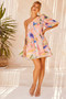 In Our Dreams Mini Dress - Nude Multi | Sage and Paige AUS.