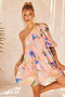 In Our Dreams Mini Dress - Nude Multi | Sage and Paige AUS.