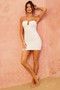 One Mila Mini Dress - White | Sage and Paige AUS.