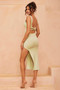 Thea Midi Dress - Green | Sage and Paige AUS.