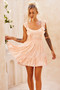 Tropic Days Mini Dress - Apricot | Sage and Paige AUS.