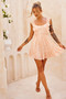 Tropic Days Mini Dress - Apricot | Sage and Paige AUS.