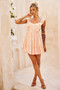 Tropic Days Mini Dress - Apricot | Sage and Paige AUS.
