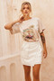 Le Island Tee - Sand | Sage and Paige AUS.