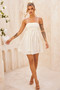 Little Touch Mini Dress - White | Sage and Paige AUS.