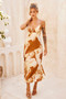 Art Of Love Midi Dress - Tan | Sage and Paige AUS.