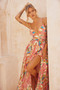 Everywhere Beyond Maxi Dress - Beige Multi | Sage and Paige AUS.