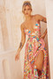 Everywhere Beyond Maxi Dress - Beige Multi | Sage and Paige AUS.