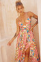 Everywhere Beyond Maxi Dress - Beige Multi | Sage and Paige AUS.