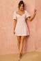 High Degree Mini Dress - Blush | Sage and Paige AUS.