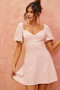 High Degree Mini Dress - Blush | Sage and Paige AUS.