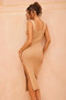 Love Vibes Midi Dress - Camel | Sage and Paige AUS.