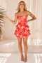 Got Glam Mini Dress - Red | Sage and Paige AUS.