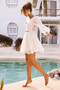First Date Mini Dress - White | Sage and Paige AUS.