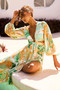 Tara Midi Dress - Green Multi | Sage and Paige AUS.