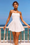 Bali Seashell Mini Dress - White | Sage and Paige AUS.