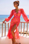 Shea Maxi Dress - Red | Sage and Paige AUS.