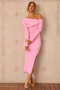 Moondive Midi Dress - Pink