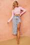 Shelly Wave Knit Top - Pink | Sage and Paige AUS.