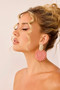 Sand Bound Earrings - Pink | Sage and Paige AUS.