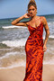 May In A Mood Maxi Dress - Red Multi | Sage and Paige AUS.