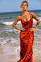 May In A Mood Maxi Dress - Red Multi | Sage and Paige AUS.