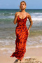May In A Mood Maxi Dress - Red Multi | Sage and Paige AUS.