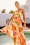 All For Her Maxi Dress - Orange Multi | Sage and Paige AUS.