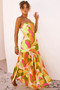 All For Her Maxi Dress - Green Multi | Sage and Paige AUS.
