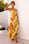 All For Her Maxi Dress - Green Multi | Sage and Paige AUS.