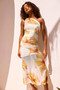 Karina Midi Dress - Yellow | Sage and Paige AUS.