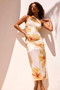 Karina Midi Dress - Yellow | Sage and Paige AUS.