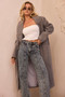 Opal Swing Coat - Grey | Sage and Paige AUS.