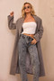 Opal Swing Coat - Grey | Sage and Paige AUS.