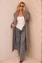 Opal Swing Coat - Grey | Sage and Paige AUS.