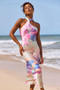 On The Dance Floor Maxi Dress - Purple Multi | Sage and Paige AUS.