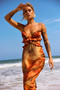 Bohemian Nights Maxi Dress - Orange | Sage and Paige AUS.