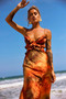 Bohemian Nights Maxi Dress - Orange | Sage and Paige AUS.