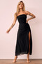All The Surprise Midi Dress - Black | Sage and Paige AUS.