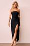 All The Surprise Midi Dress - Black | Sage and Paige AUS.
