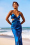 Bohemian Nights Maxi Dress - Blue | Sage and Paige AUS.