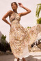 Lorena Maxi Dress - Olive | Sage and Paige AUS.