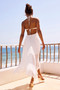Martini Maxi Dress - White | Sage and Paige AUS.