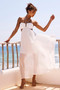 Martini Maxi Dress - White | Sage and Paige AUS.