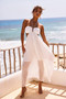 Martini Maxi Dress - White | Sage and Paige AUS.